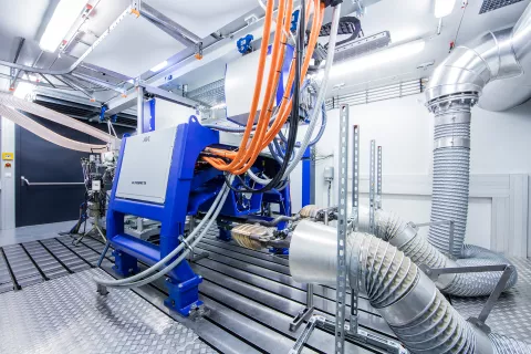 engine testbed