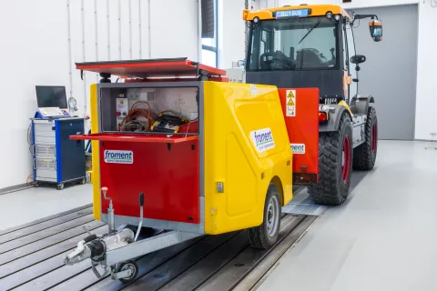 Testbed 6: Vehicle Build, Commissioning, and Hot Cell