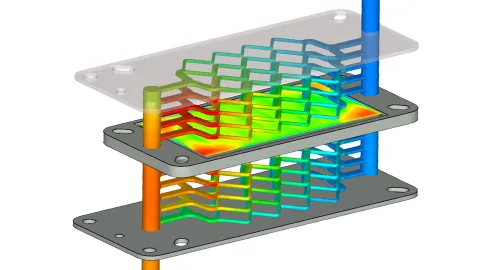 AVL FIRE M CFD Fuel Cell Simulation