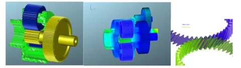 Gear Meshing Contact Model